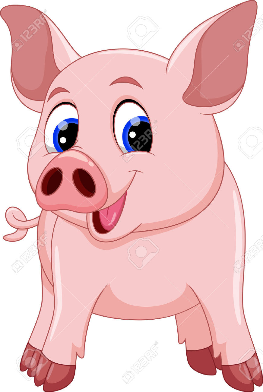 12,860 Cute Pig Cliparts, Stock Vector And Royalty Free Cute Pig.