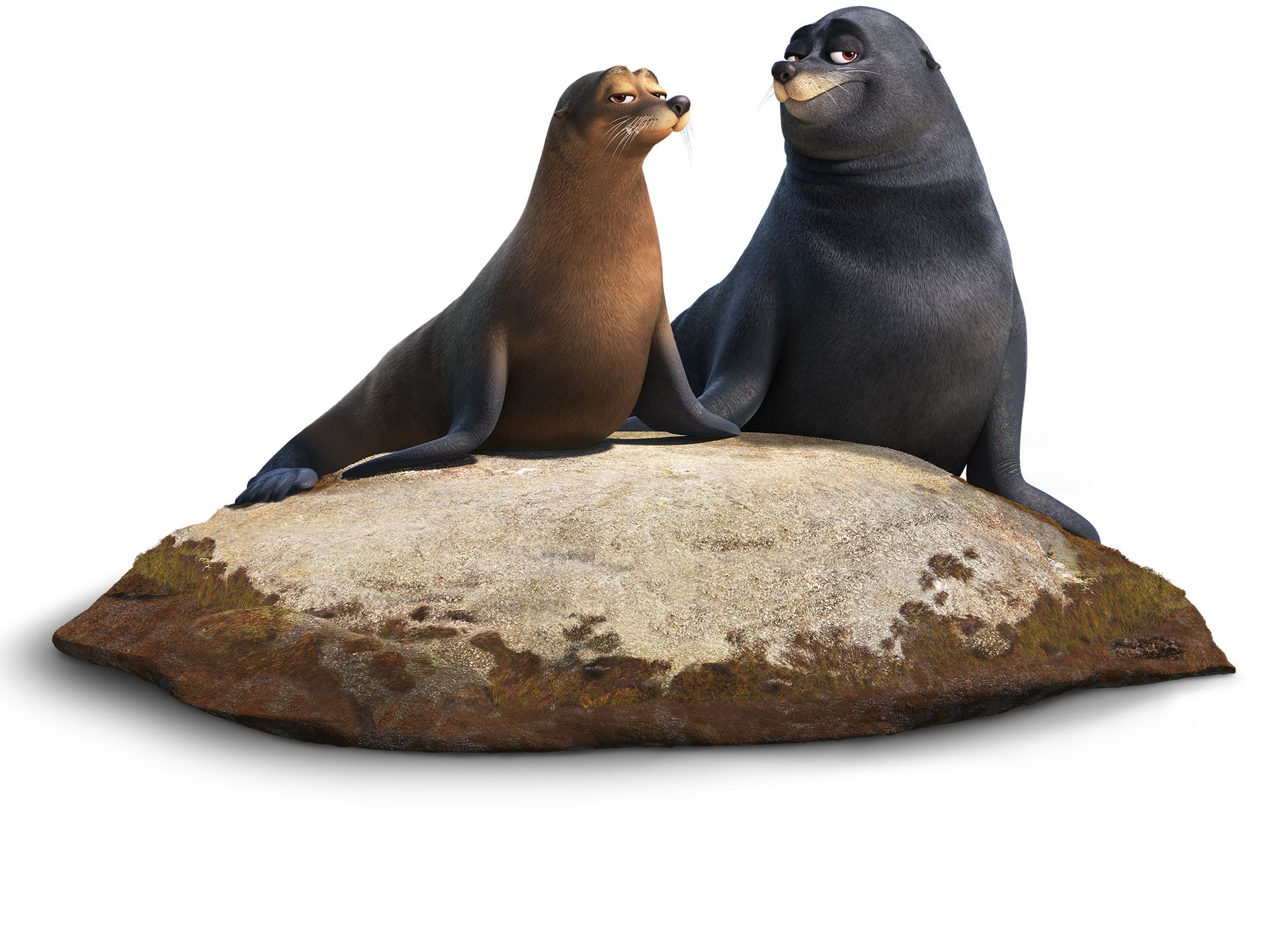 FINDING DORY Character Images Reveal Otters, Sea Lions, Loons, and.