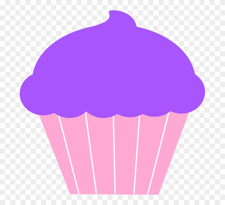 Frosting Clipart Plain Cupcake.