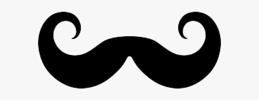 Curly Mustache Cliparts.