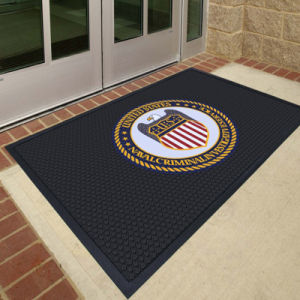 Embossed Rubber Printed Logo Custom Promotion Branding Marketing Carpet  Welcome Door Floor Mats.