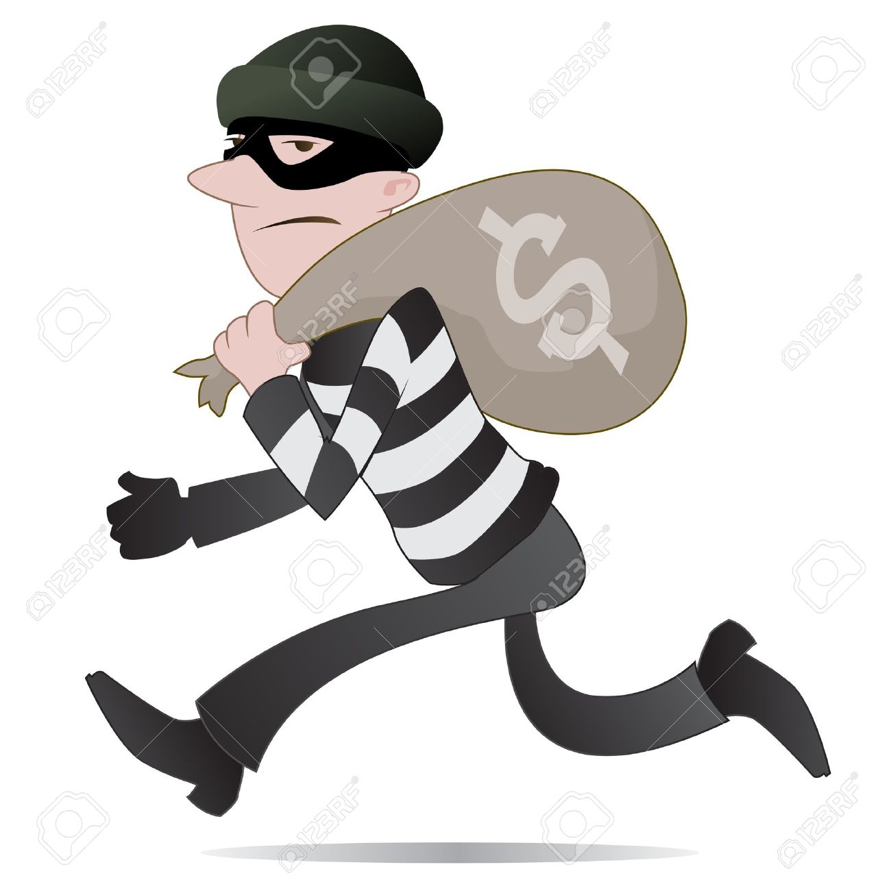 556 Thief free clipart.