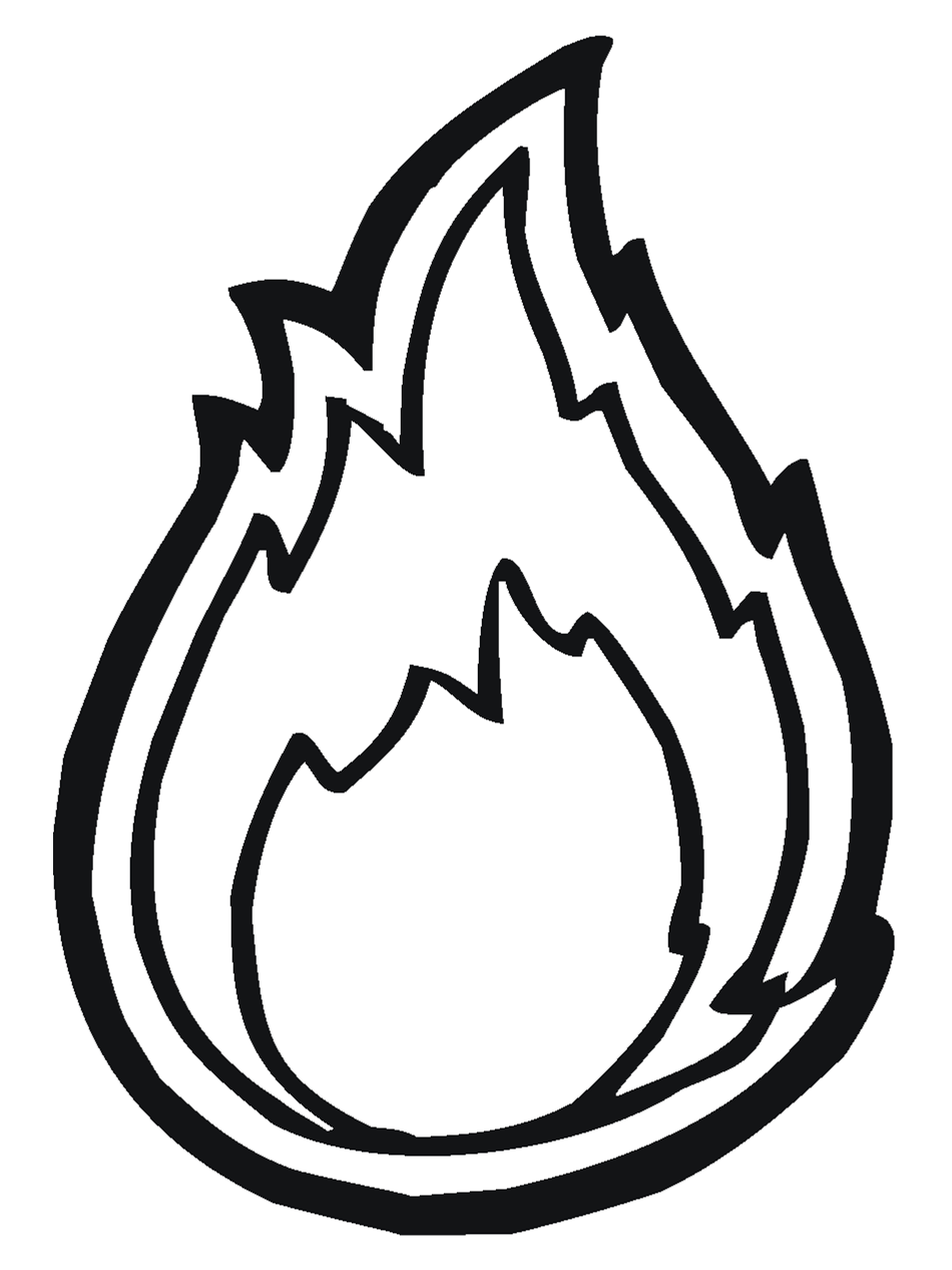 Tongue Of Fire Clipart.