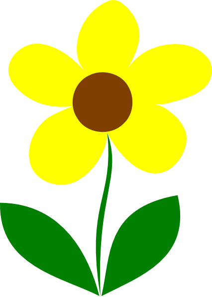 Flower Stem Clipart.