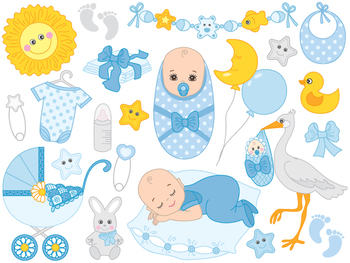 Baby Boy Clipart.