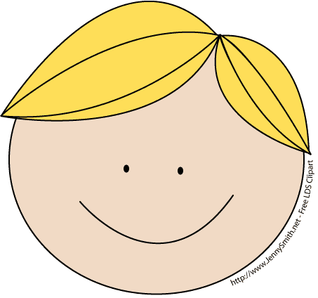 Blonde Hair Clipart.