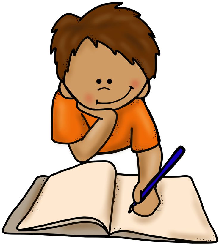 Children writing clipart 5 » Clipart Station.