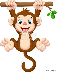 55 Best cute monkey clipart images in 2019.