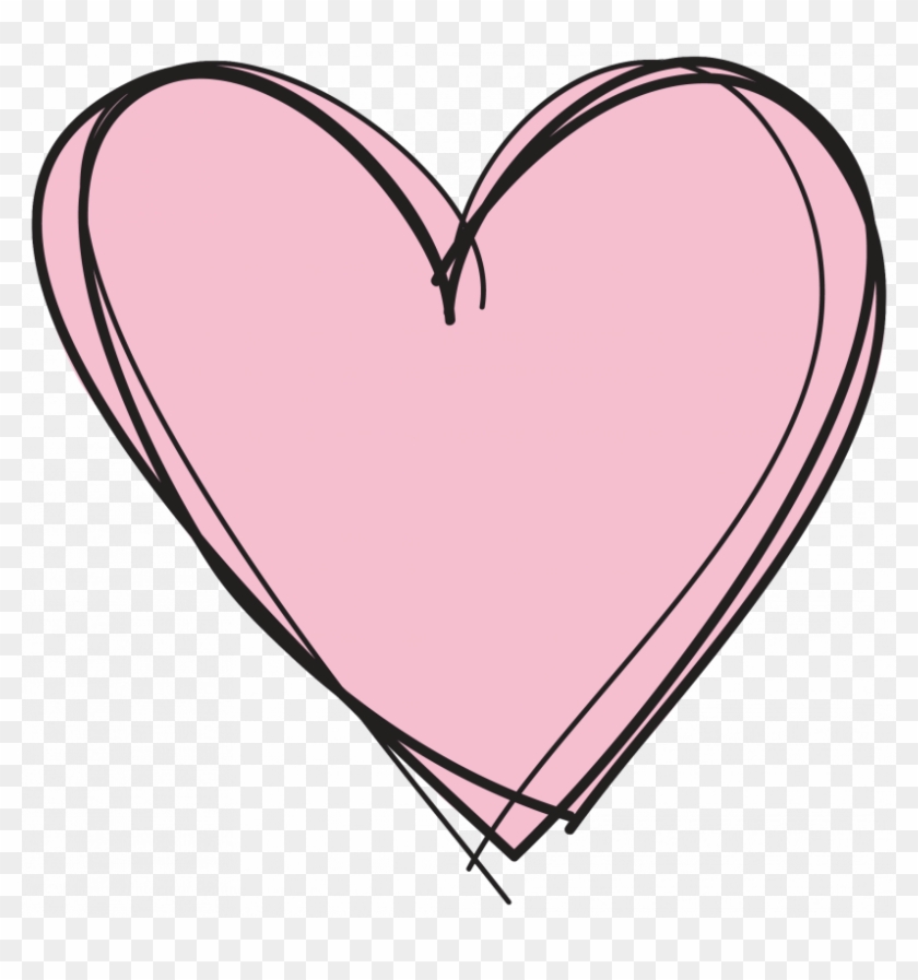 Pink Heart Clipart No Background.