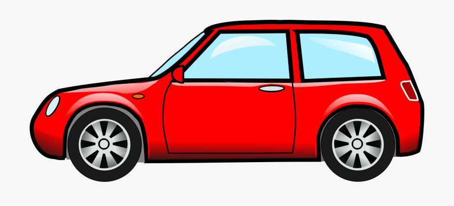 Red Car Png Clipart , Png.