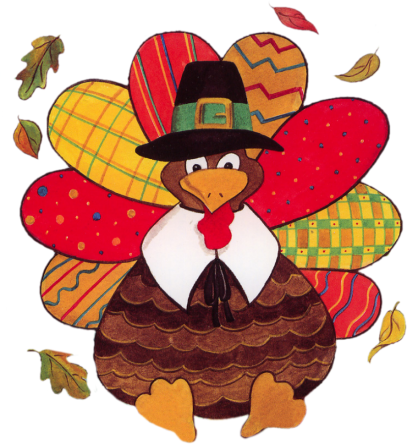 THANKSGIVING TURKEY CLIP ART.