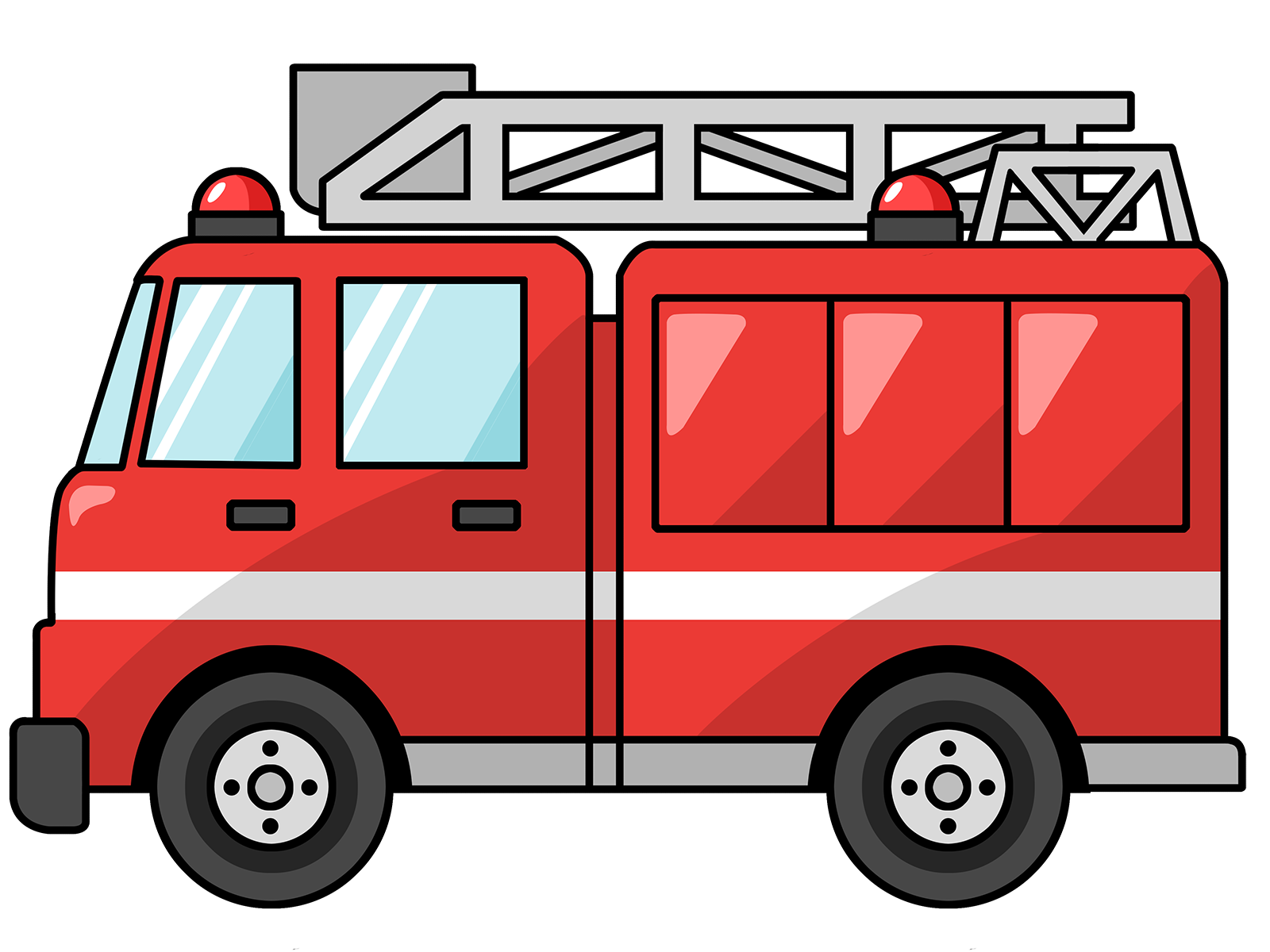 Free to Use & Public Domain Fire Truck Clip Art.