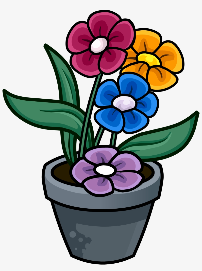 Flowerpots Clipart Plant Pot.