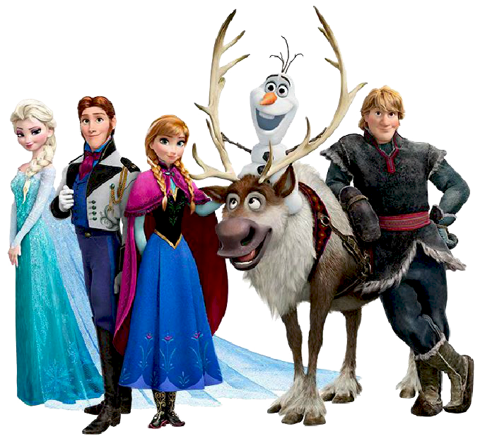 Disney Frozen Christmas Clipart.