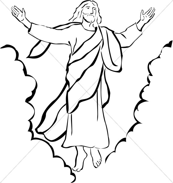 Ascension of the lord clipart 2 » Clipart Station.