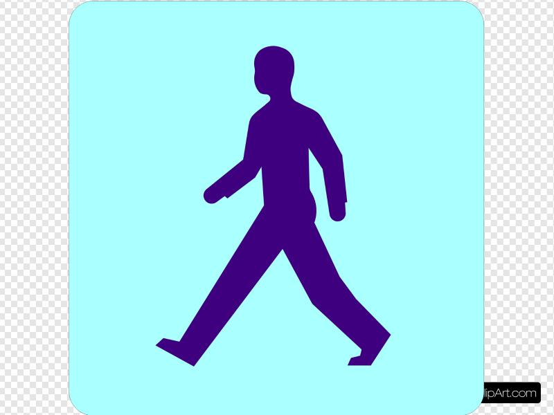 Man Walking Clip art, Icon and SVG.