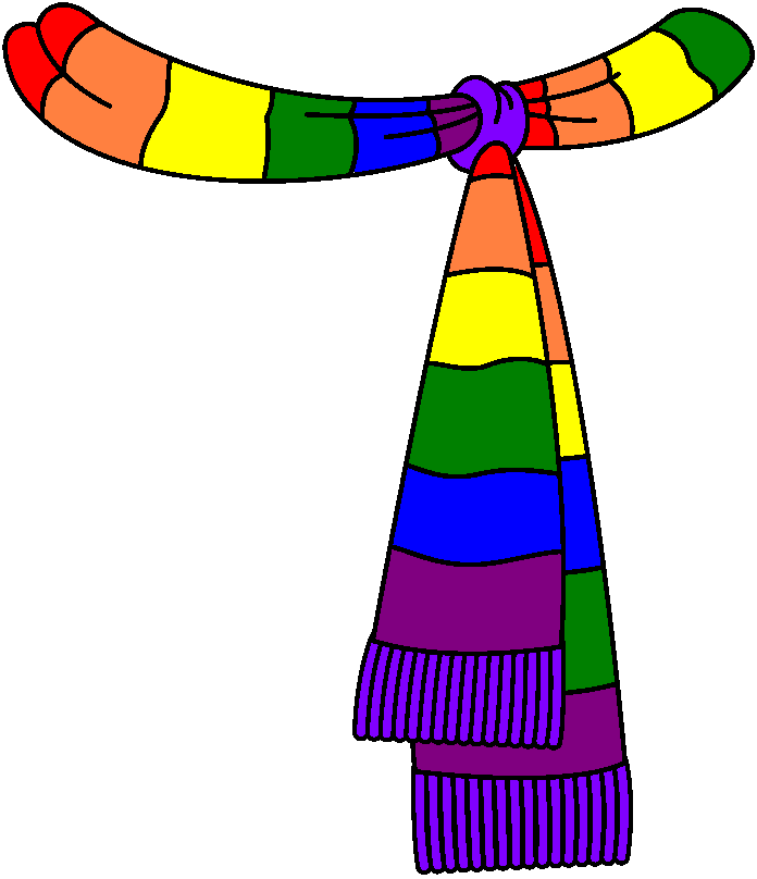 Scarf Tie Clipart.