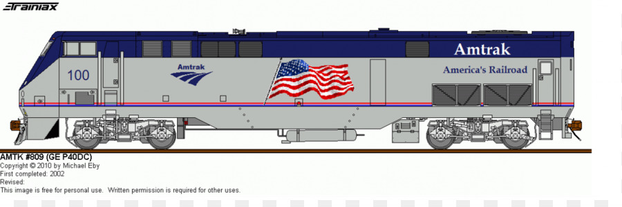 Amtrak Train Clipart.