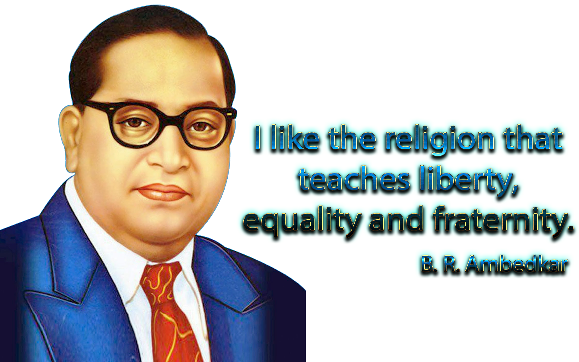 B. R. Ambedkar Quotes PNG Clipart.