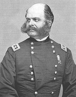 Union General Ambrose Burnside.