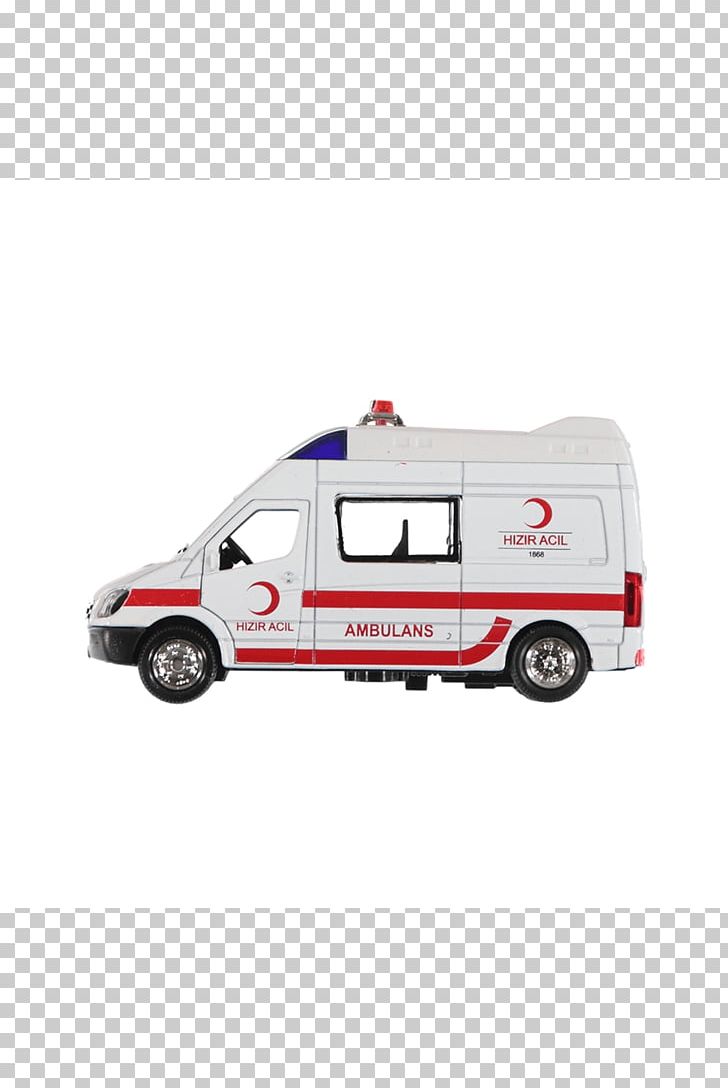 Ambulance Emergency Vehicle Toy Işıklı Metal Çekbırak.