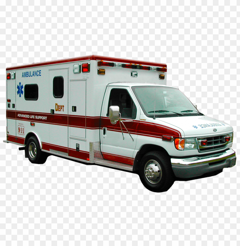 clipart ambulance PNG image with transparent background.