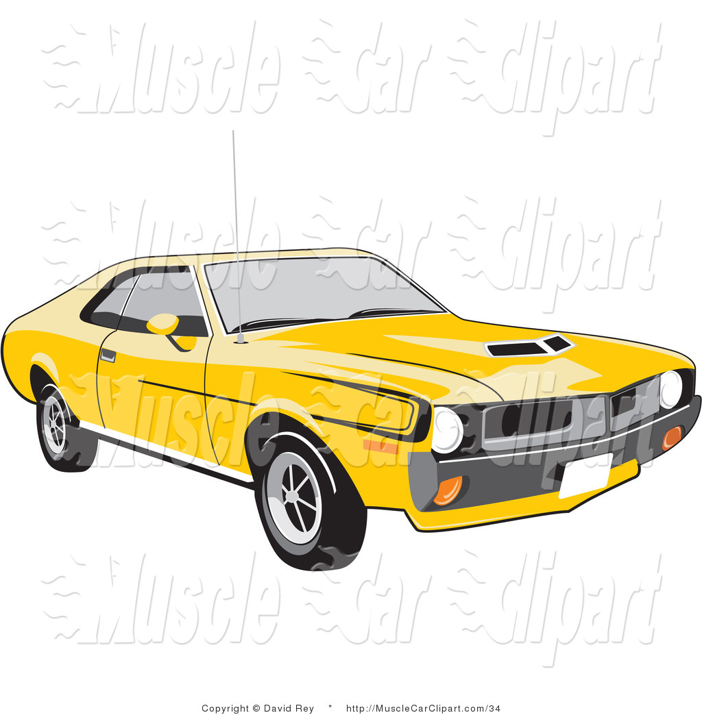 Amc Javelin Muscle Car Muscle Car Clip Art David Rey #Xenqrs.