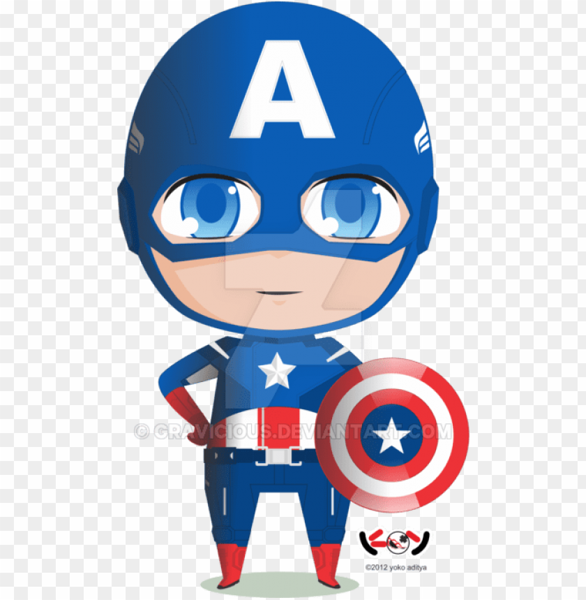 cute clipart captain america.