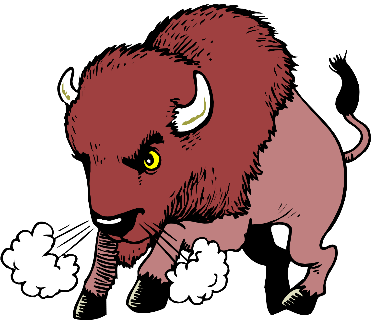 Water buffalo American bison Clip art.