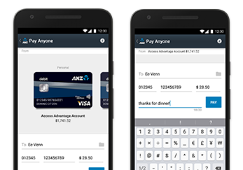 Access great banking & payment features with ANZ goMoney®.