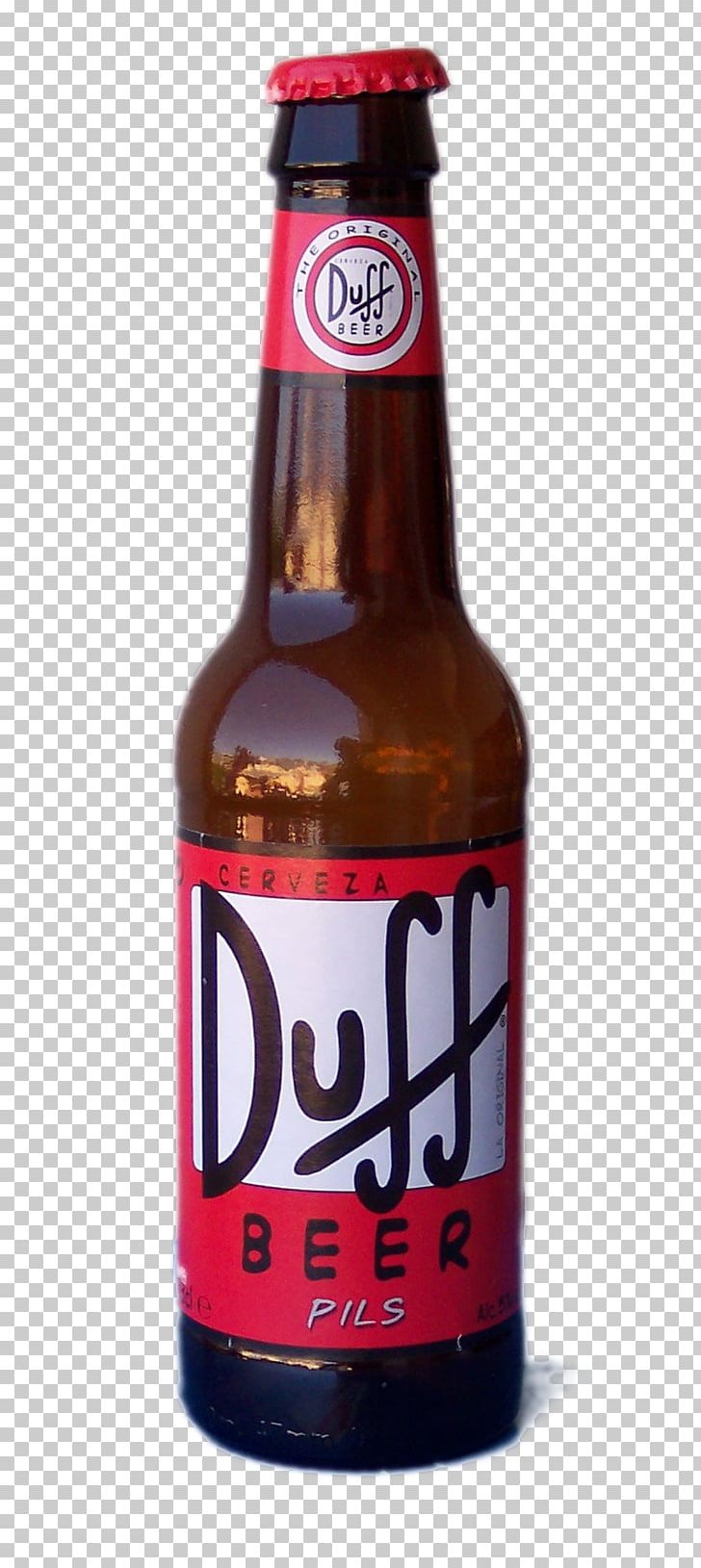 Duff Beer Budweiser Beer Bottle PNG, Clipart, Alcoholic.