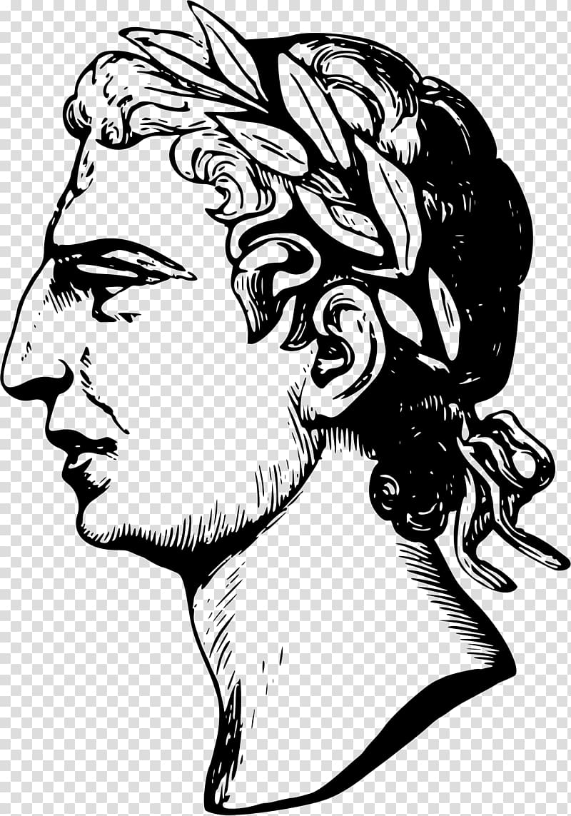 Julius Caesar transparent background PNG cliparts free.