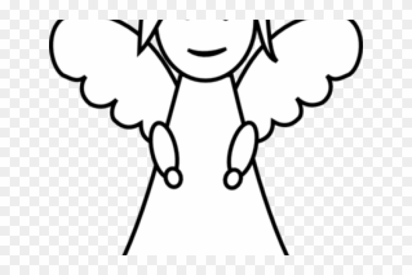 Angels Clipart Outline.