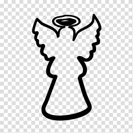 Angel Gabriel , Simple Angel transparent background PNG.