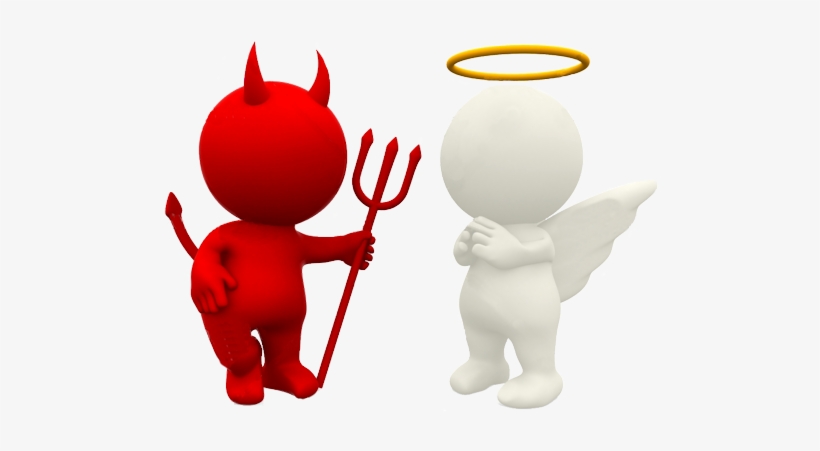 Angel Devil Clipart & Clip Art Images #27815.