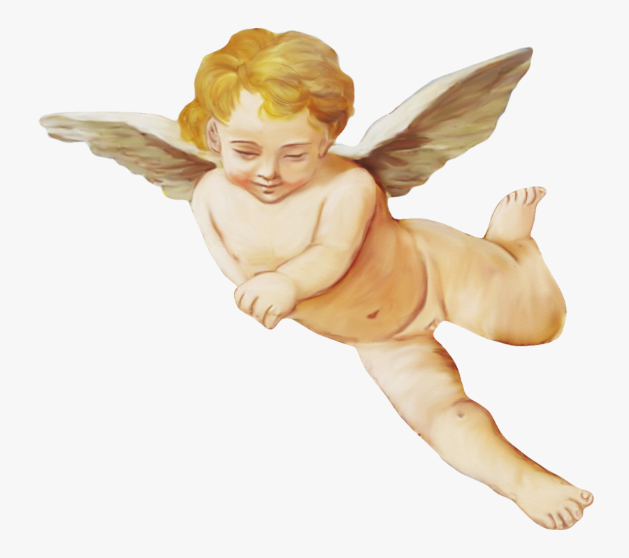 Transparent Vintage Angel Clipart.