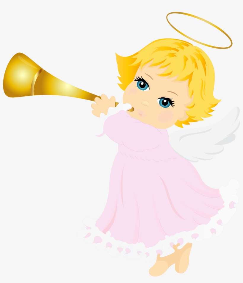 Angel Transparent Clip Art Image.