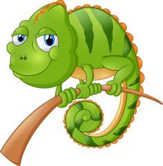 Chameleon clipart animated, Chameleon animated Transparent.