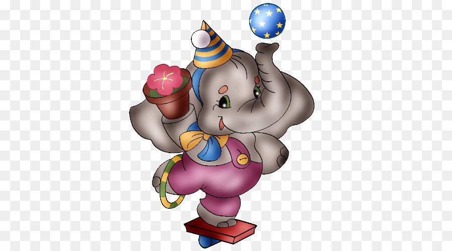 Baby Elephant Cartoon clipart.