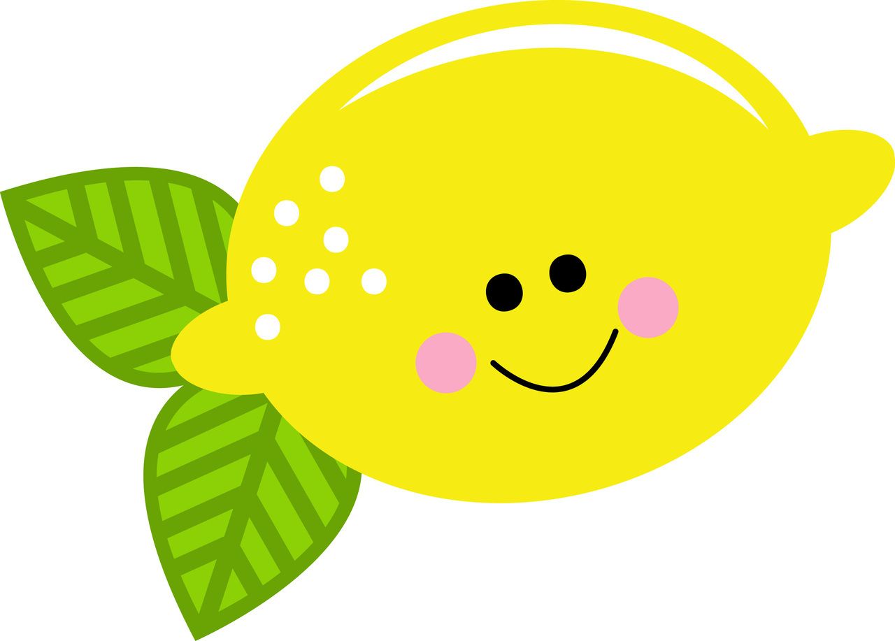 Lemon Clipart Cute.