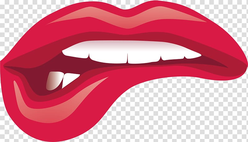 Lips illustration, Lip Kiss Cartoon, Pretty cartoon lips.