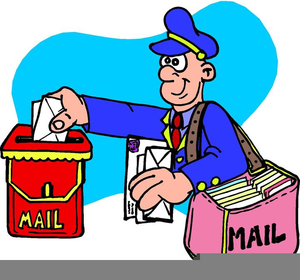 Mailman Animated Clipart.