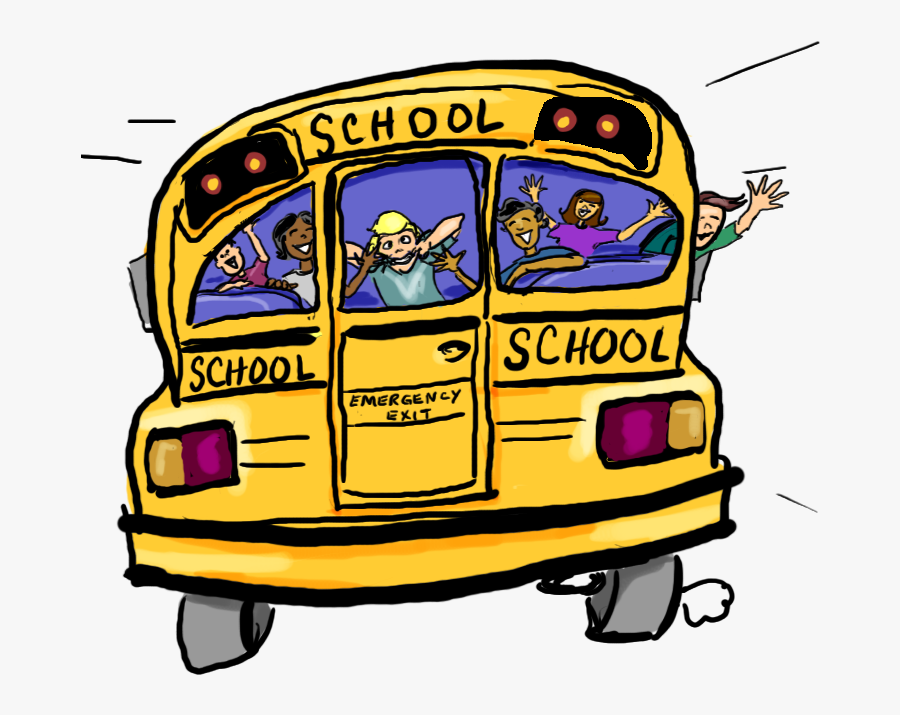 Animated School Bus Clipart.