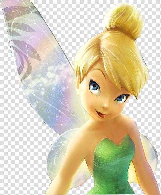 Tinker Bell transparent background PNG clipart.