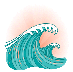 Tsunami Animation Gif.