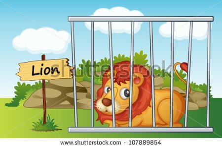 Animal Cage Stock Photos, Royalty.