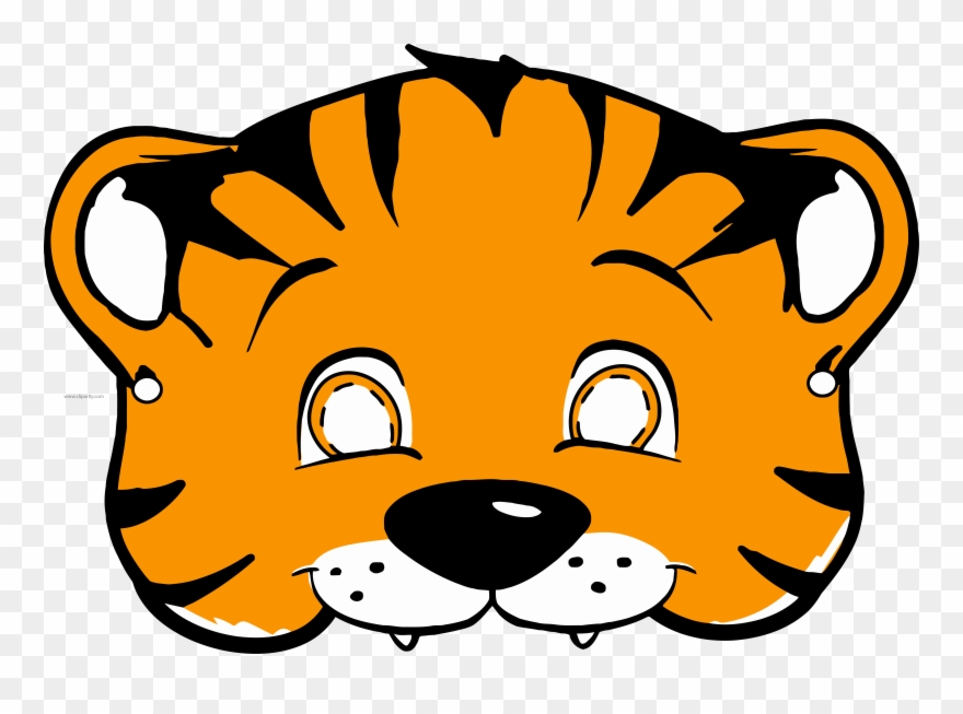 Tiiger Clipart Tiger Mask.