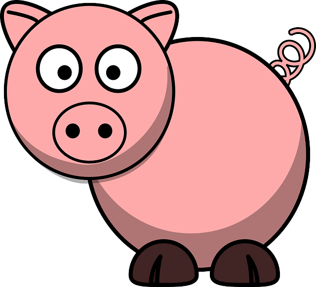 Pig clipart four, Pig four Transparent FREE for download on.