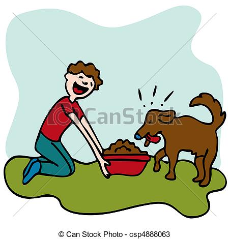 Feed pet clipart.