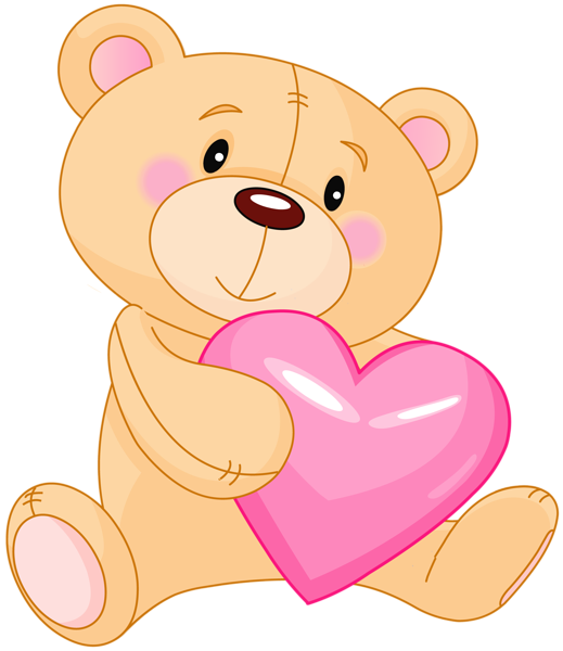 Hearts clipart bear, Hearts bear Transparent FREE for.